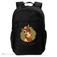 Hay Girl Cute Horse Backpack thumb 0