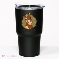 Hay Girl Cute Horse Tumbler thumb 0