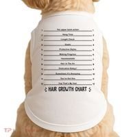 Hair Growth Chart Doggie Tank thumb 0