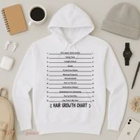 Hair Growth Chart Hoodie thumb 3