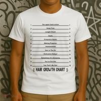 Hair Growth Chart T-Shirt thumb 3