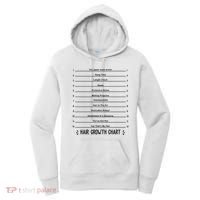 Hair Growth Chart Women's Hoodie thumb 0