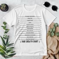 Hair Growth Chart Premium T-Shirt thumb 2