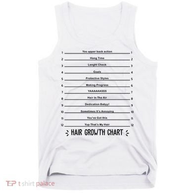 Hair Growth Chart Tank Top