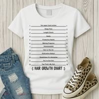 Hair Growth Chart Women's T-Shirt thumb 3