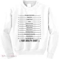 Hair Growth Chart Kids Sweatshirt thumb 0