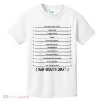Hair Growth Chart Kids T-Shirt thumb 0