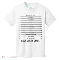 Hair Growth Chart Kids T-Shirt thumb 0