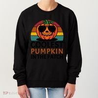 Halloween Gift Coolest Pumpkin In The Patch Gift Women's Sweatshirt thumb 0