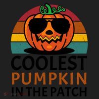 Halloween Gift Coolest Pumpkin In The Patch Gift Hat thumb 2