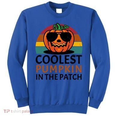Halloween Gift Coolest Pumpkin In The Patch Gift Sweatshirt