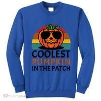 Halloween Gift Coolest Pumpkin In The Patch Gift Sweatshirt thumb 0