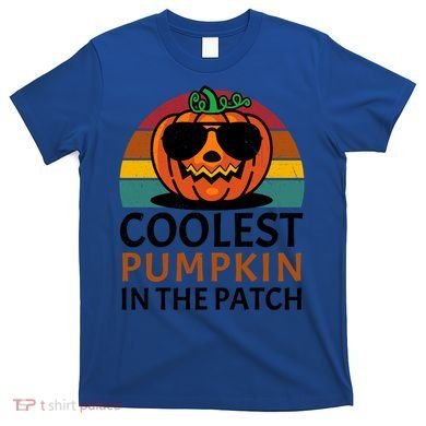 Halloween Gift Coolest Pumpkin In The Patch Gift T-Shirt