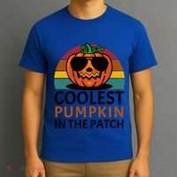 Halloween Gift Coolest Pumpkin In The Patch Gift T-Shirt thumb 3