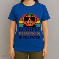 Halloween Gift Coolest Pumpkin In The Patch Gift T-Shirt thumb 4