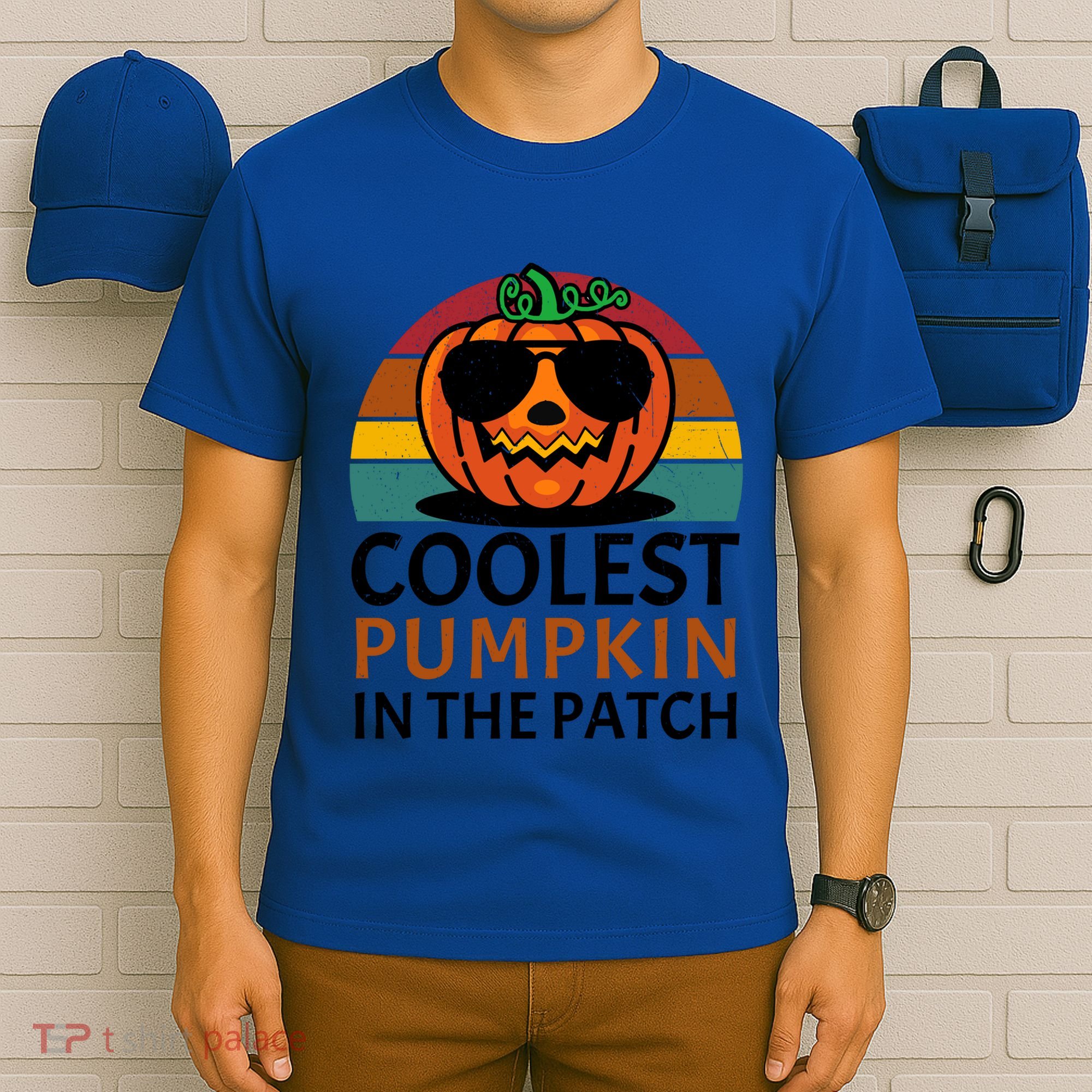 Halloween Gift Coolest Pumpkin In The Patch Gift T-Shirt