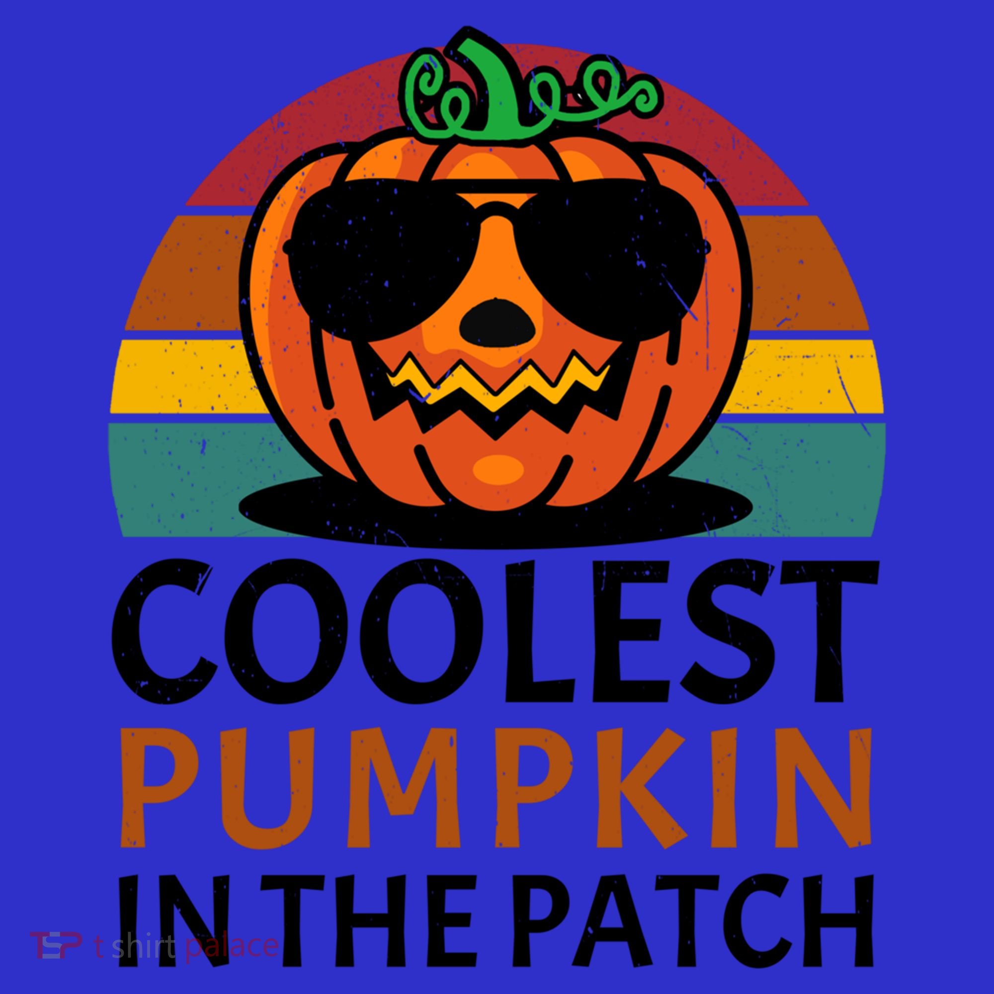 Halloween Gift Coolest Pumpkin In The Patch Gift T-Shirt