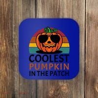 Halloween Gift Coolest Pumpkin In The Patch Gift Coaster thumb 0