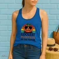 Halloween Gift Coolest Pumpkin In The Patch Gift Women's Tank Top thumb 2