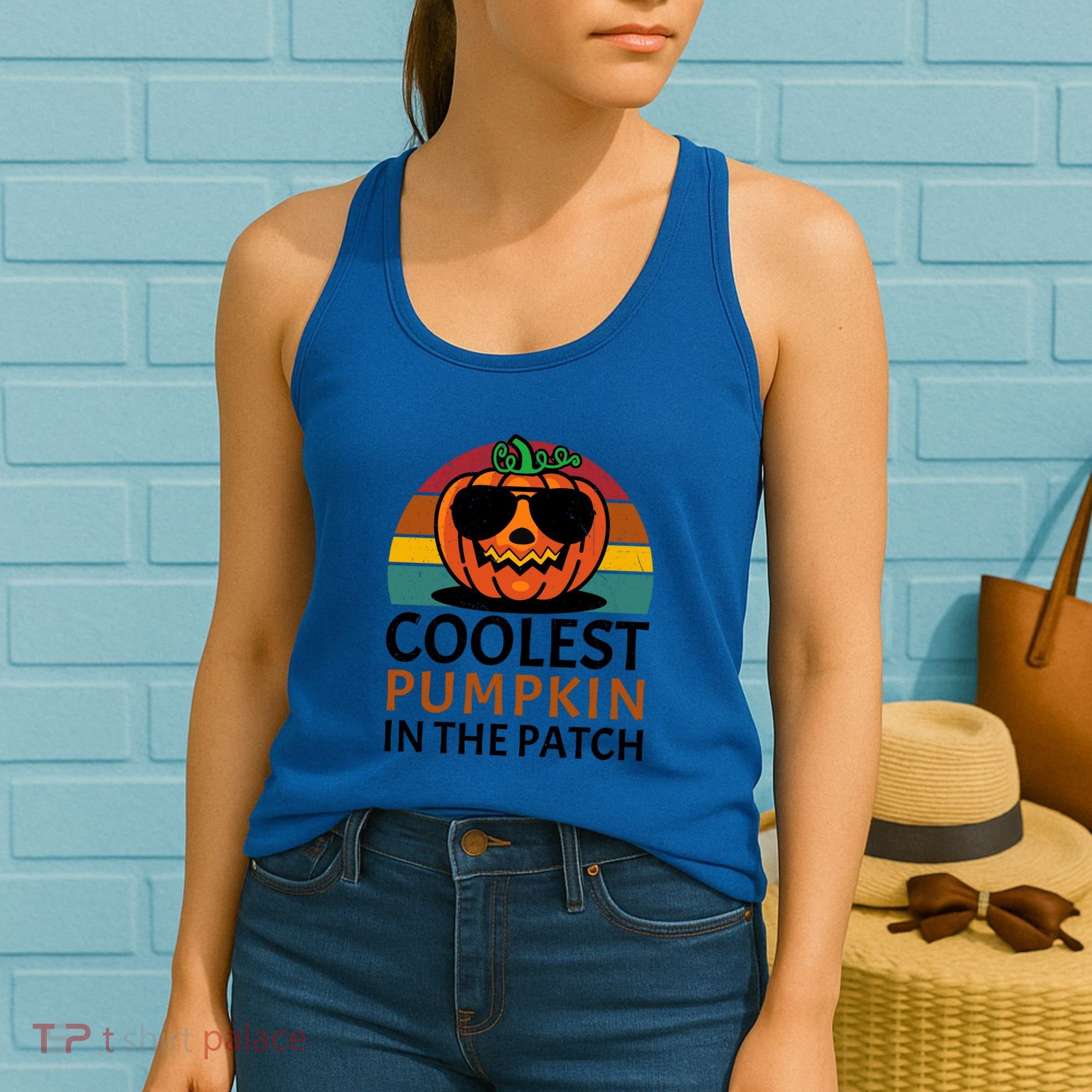 Halloween Gift Coolest Pumpkin In The Patch Gift Women's Tank Top