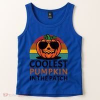 Halloween Gift Coolest Pumpkin In The Patch Gift Tank Top thumb 2
