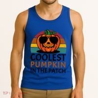 Halloween Gift Coolest Pumpkin In The Patch Gift Tank Top thumb 3
