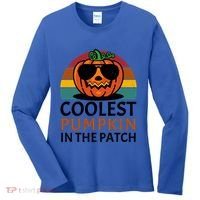 Halloween Gift Coolest Pumpkin In The Patch Gift Women's Long Sleeve Shirt thumb 0