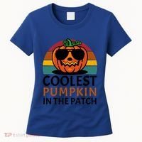 Halloween Gift Coolest Pumpkin In The Patch Gift Women's T-Shirt thumb 0