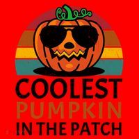Halloween Gift Coolest Pumpkin In The Patch Gift Santa Hat thumb 1