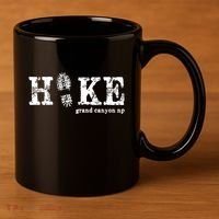 Hike Grand Canyon National Park Gift 11oz C Handle Ceramic Mug thumb 3