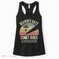Heaven's Gate Comet Rides Retro Man 90s Space Lover Gift Women's Tank Top thumb 0