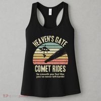Heaven's Gate Comet Rides Retro Man 90s Space Lover Gift Women's Tank Top thumb 3