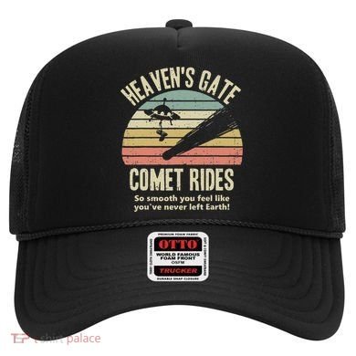 Heaven's Gate Comet Rides Retro Man 90s Space Lover Gift Hat