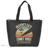 Heaven's Gate Comet Rides Retro Man 90s Space Lover Gift Tote Bag thumb 0