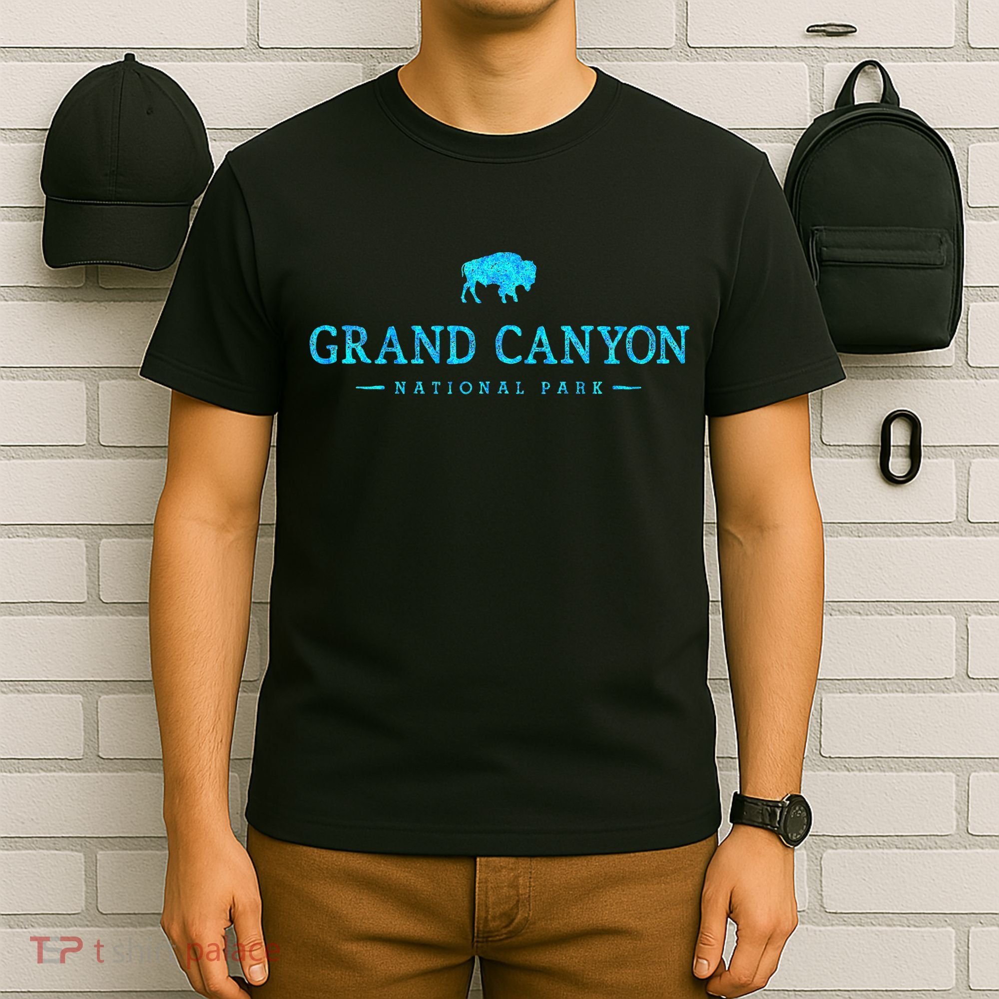 Hiked Grand Canyon National Park Arizona Colorful T-Shirt
