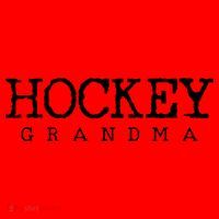 Hockey Grandma Cute Gift Santa Hat thumb 1