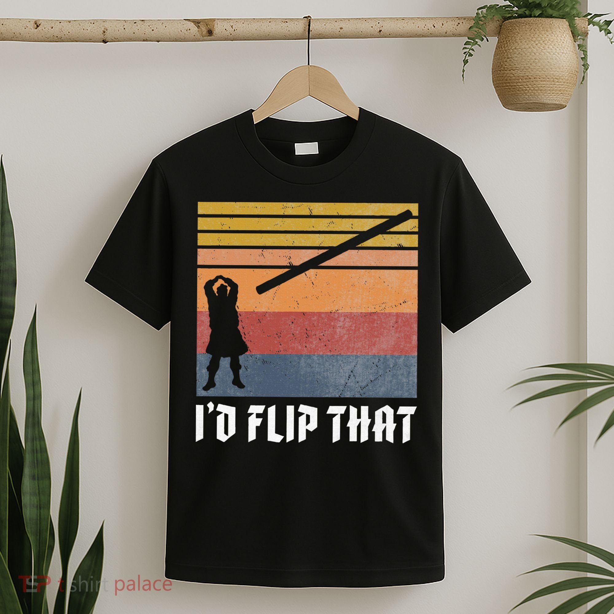 Highland Games Caber Toss Heavy Athlete Gifts Scottish Kilt T-Shirt