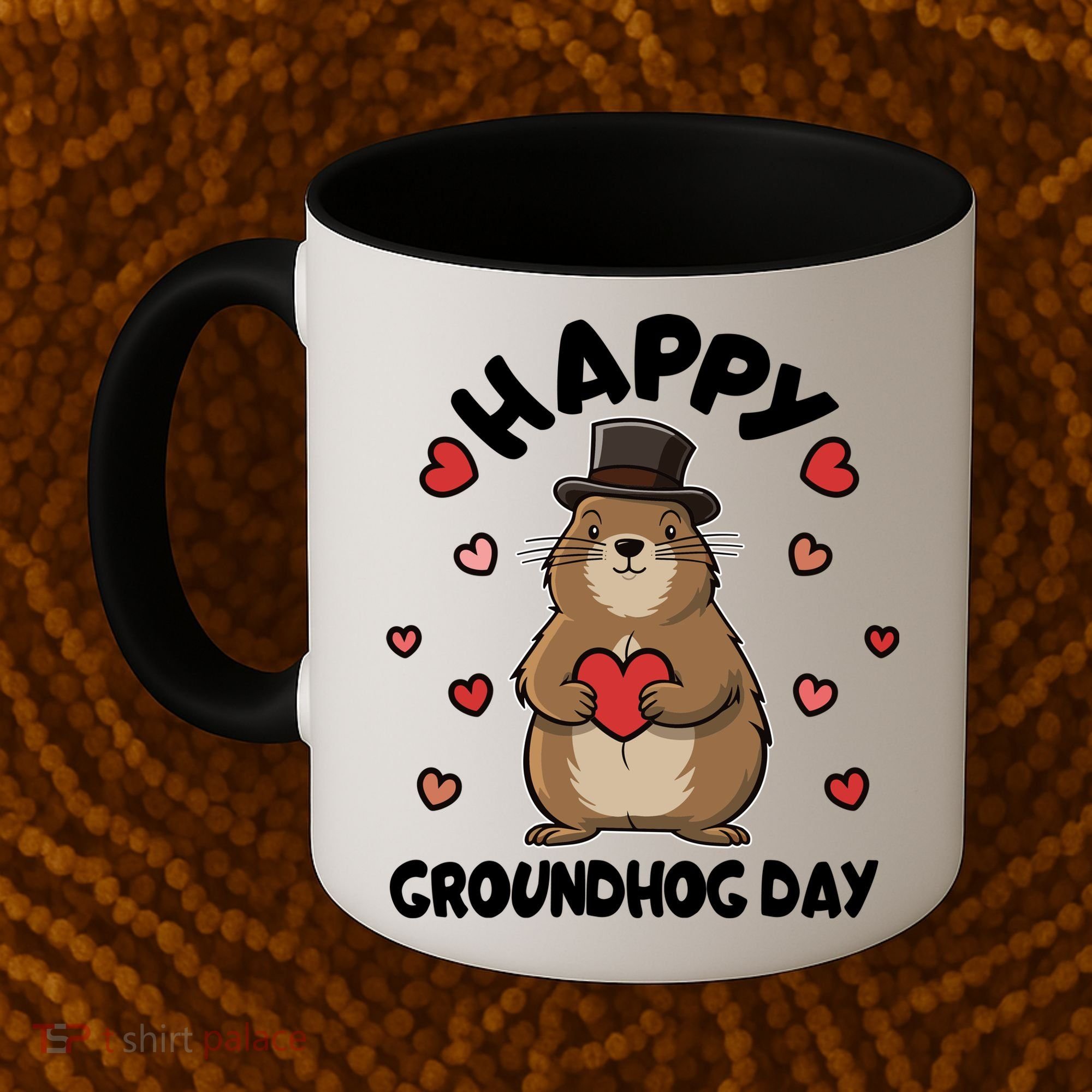 Happy Groundhog Day Punxsutawney Phil Coffee Mug