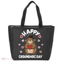 Happy Groundhog Day Punxsutawney Phil Tote Bag thumb 0