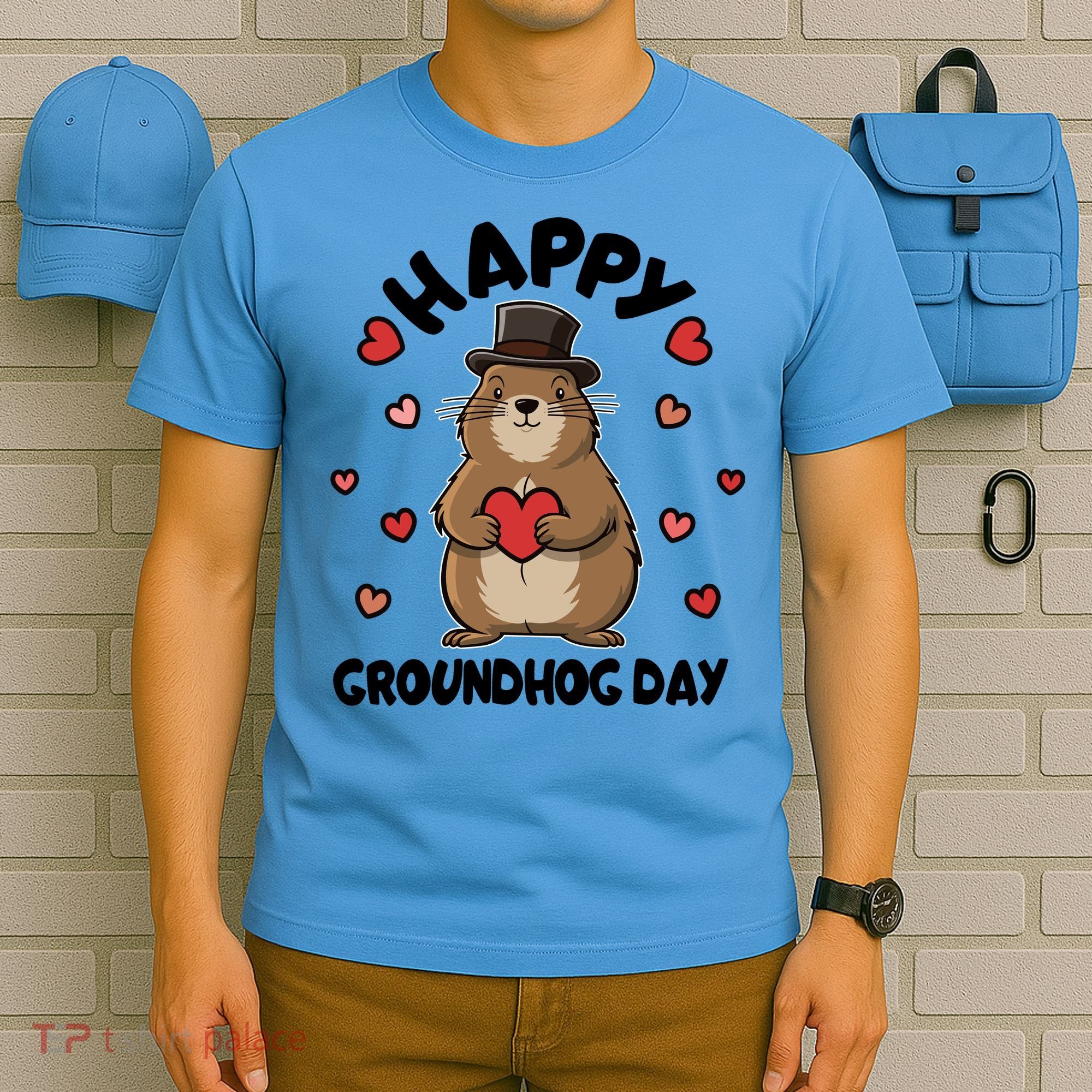Happy Groundhog Day Punxsutawney Phil T-Shirt