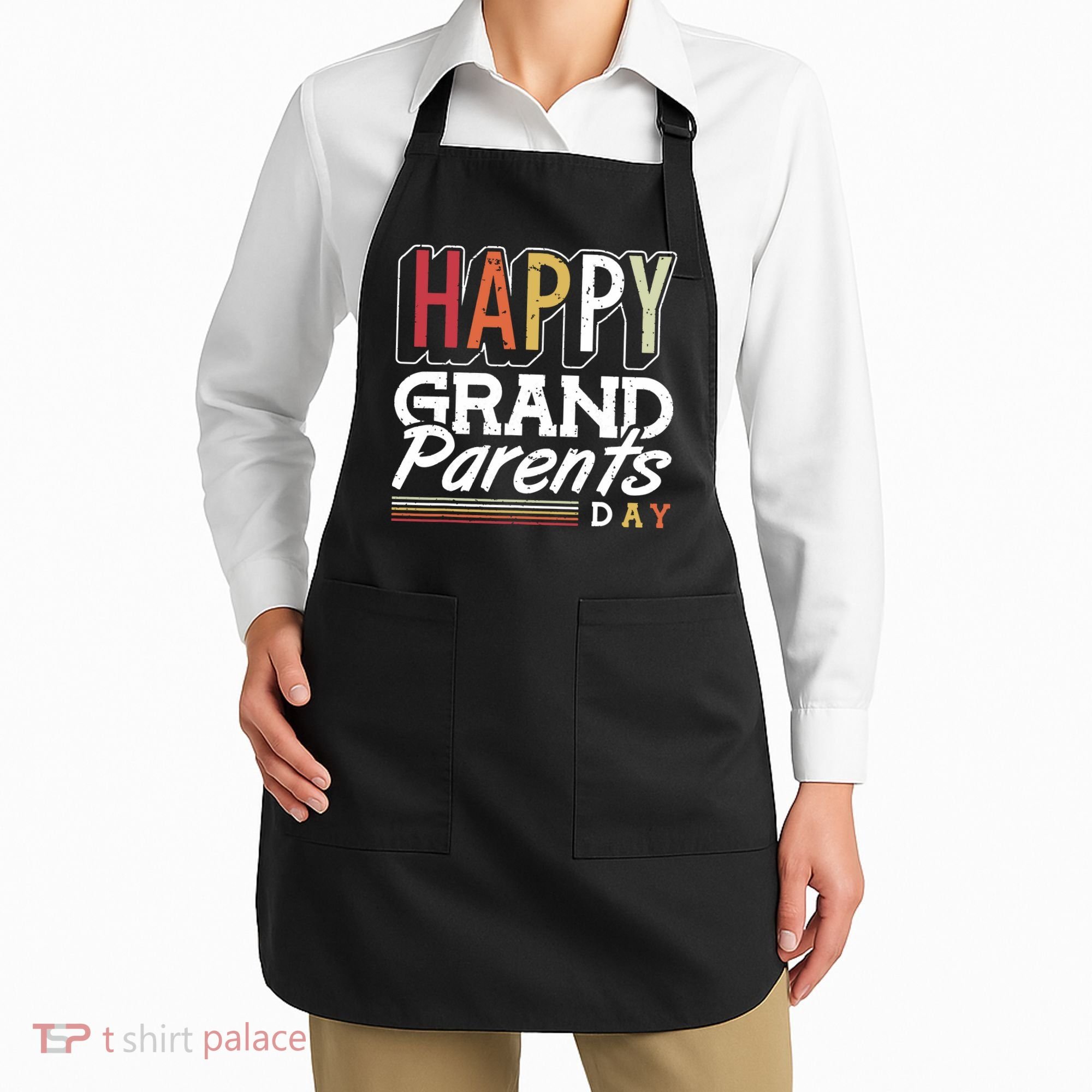 Happy Grandparents Day Grandparents Day Apron