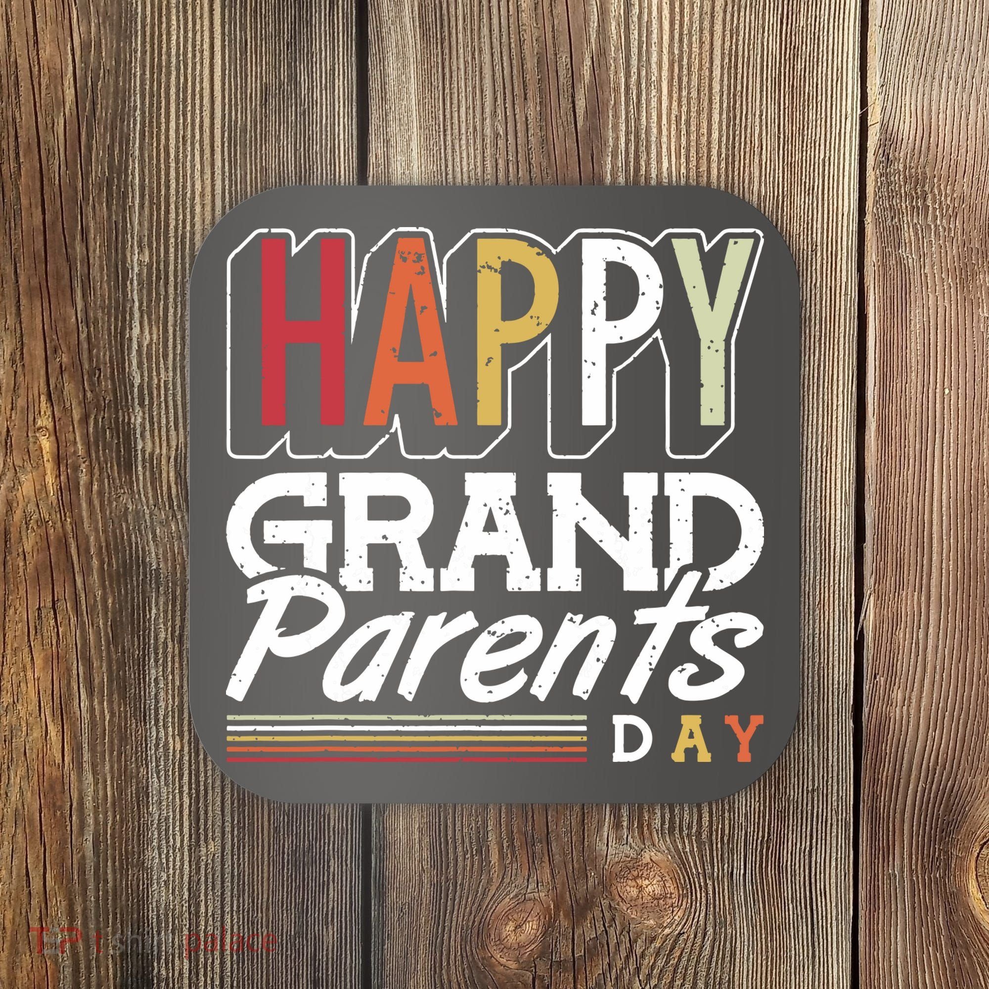 Happy Grandparents Day Grandparents Day Coaster