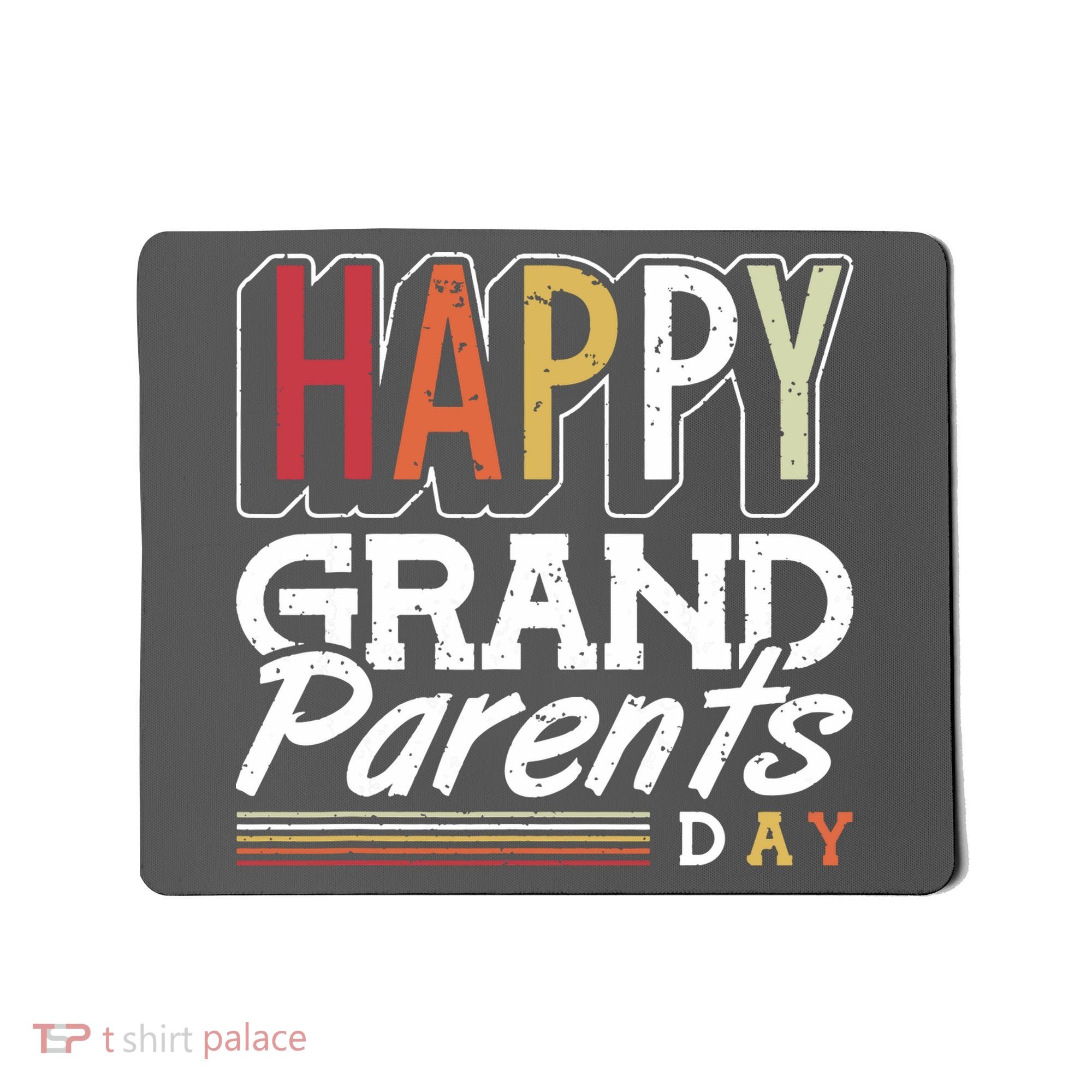 Happy Grandparents Day Grandparents Day Mousepad