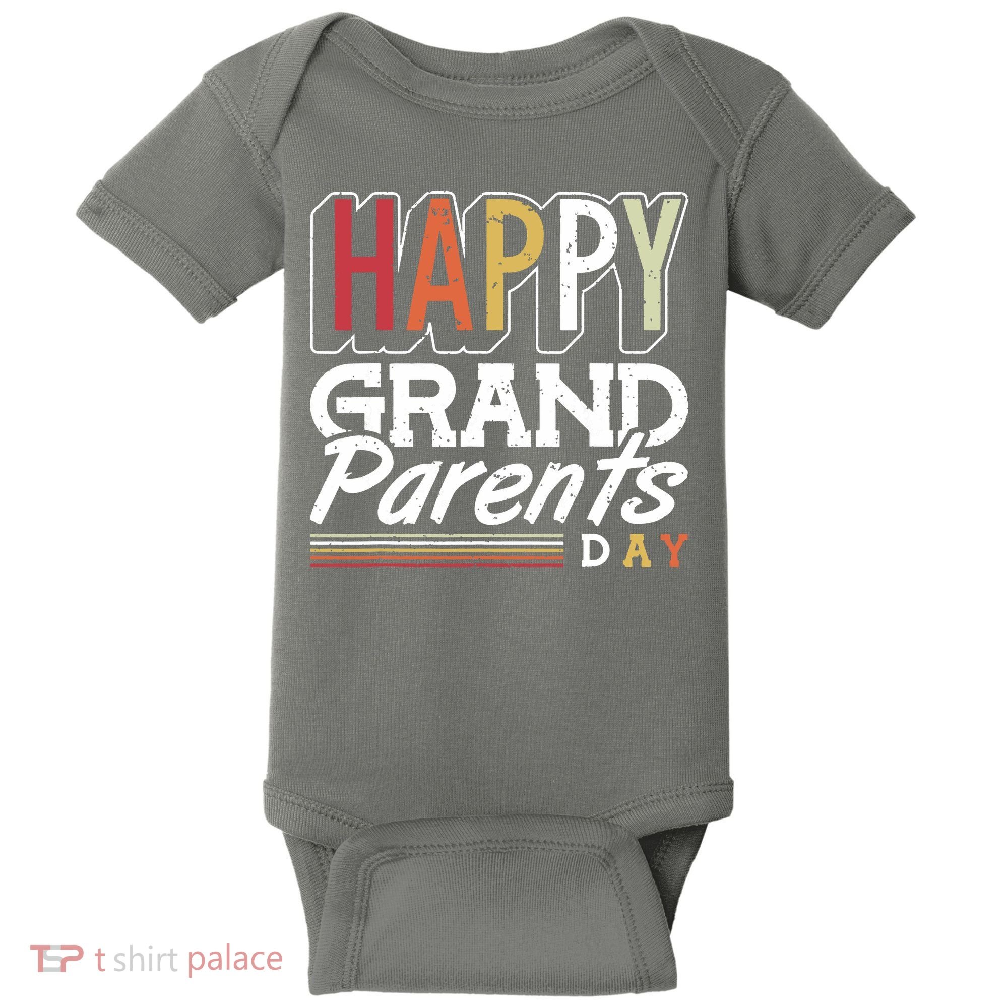 Happy Grandparents Day Grandparents Day Baby Bodysuit