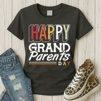 Happy Grandparents Day Grandparents Day Women's T-Shirt thumb 3