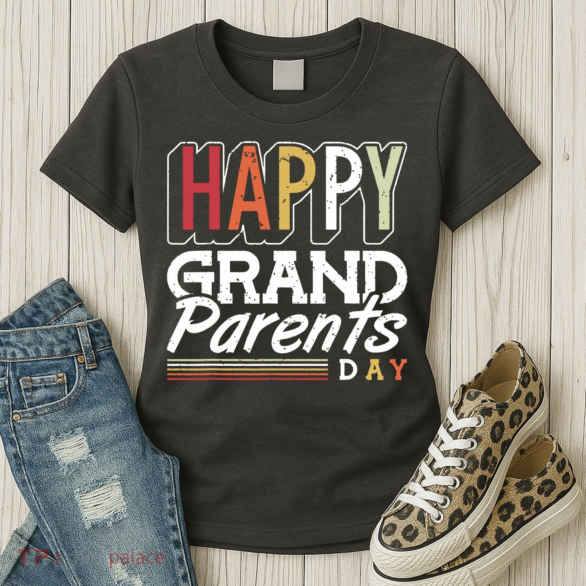 Happy Grandparents Day Grandparents Day Women's T-Shirt