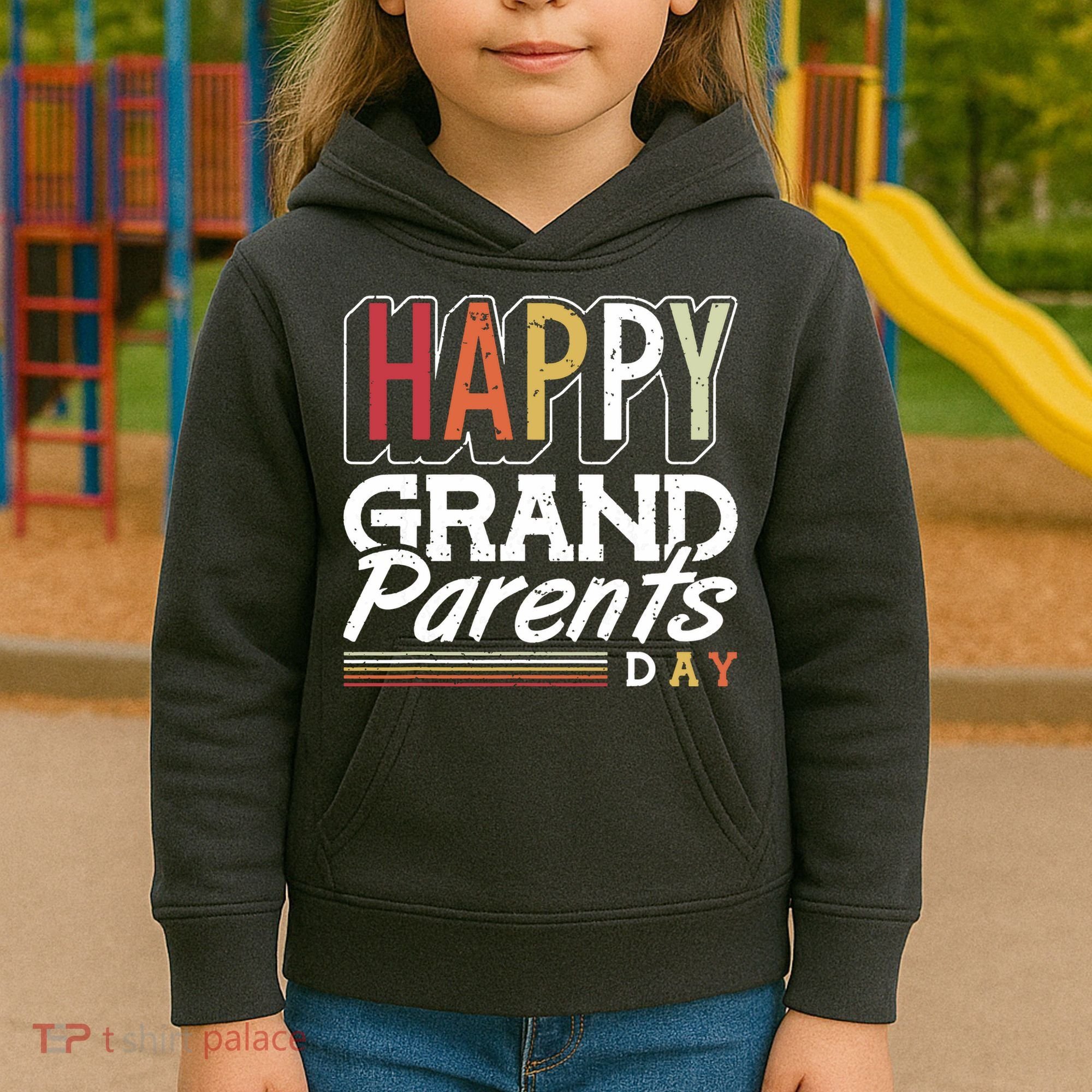 Happy Grandparents Day Grandparents Day Kids Hoodie
