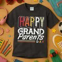 Happy Grandparents Day Grandparents Day Kids T-Shirt thumb 3