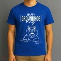 Happy Groundhog Day T-Shirt thumb 3