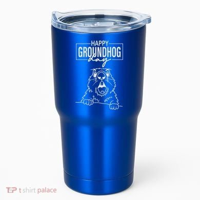 Happy Groundhog Day Tumbler